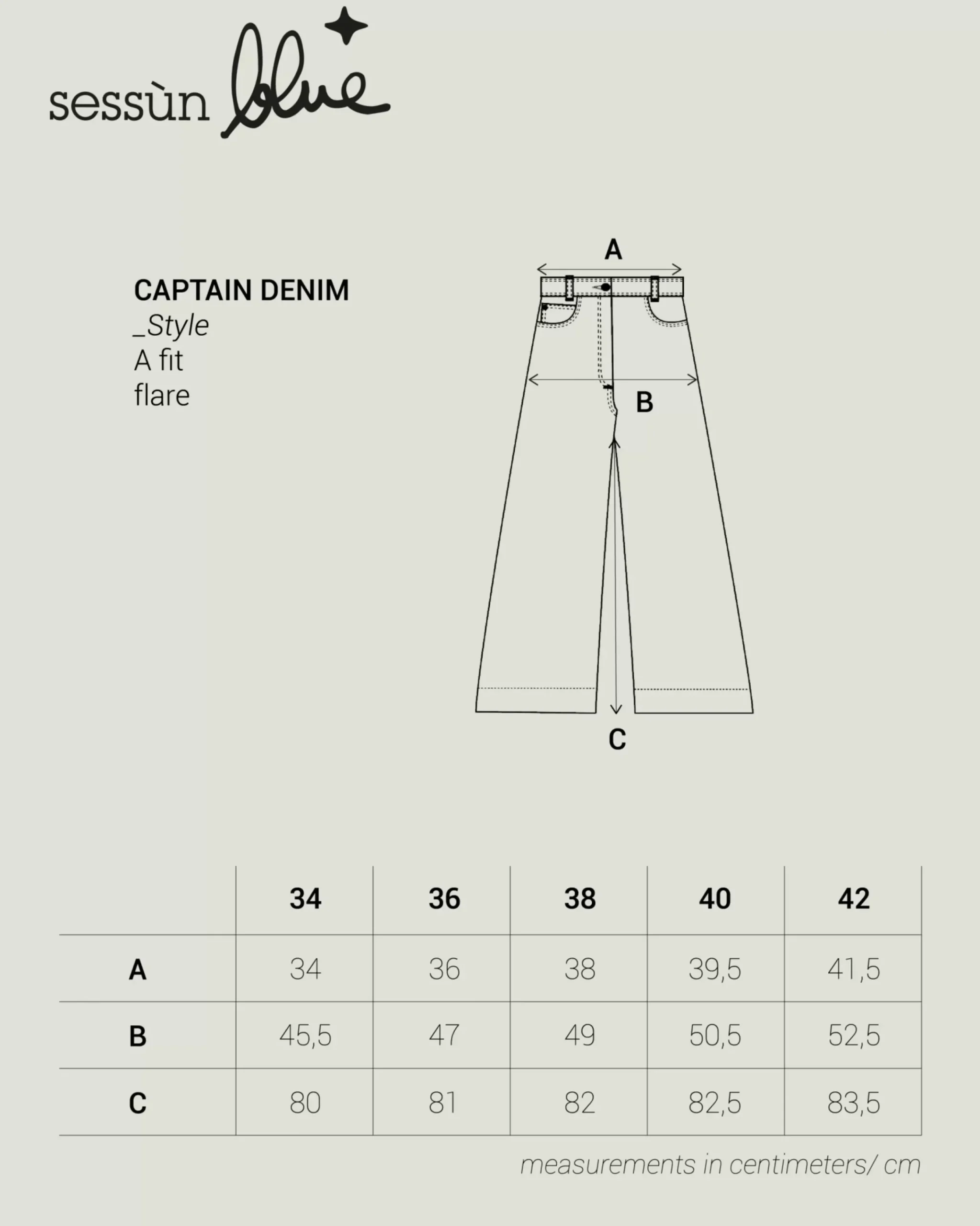 Sessùn Captain denim